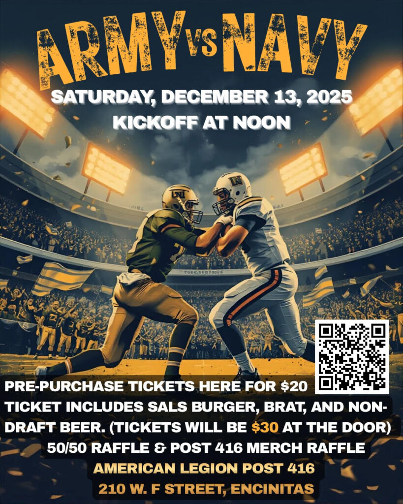 2025 Army Navy Game – Post 416 Has It
