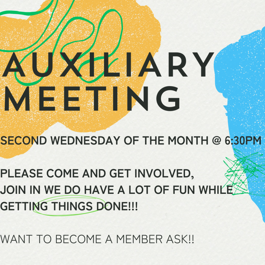 Auxiliary Meeting